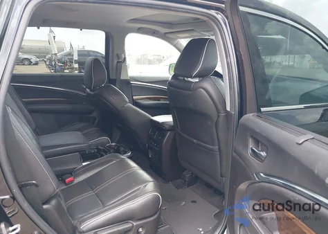 2017 Acura Mdx Sport Hybrid Advance Package из США, поврежденный, VIN 5FRYD7H78HB002012